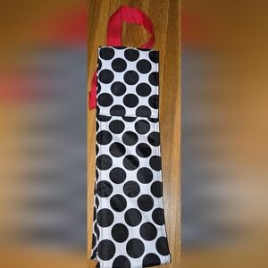 Thirty-One Gifts‎ Perfect Bottle Thermal Insulated Tote in “Spotty” Wine Carrier